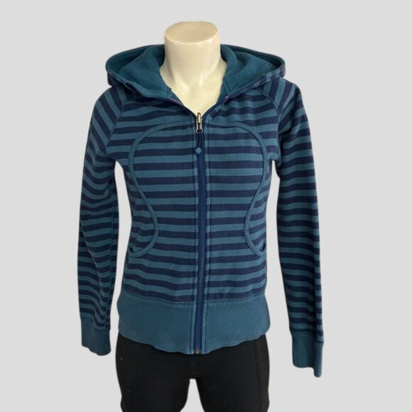 Lululemon Scuba Striped Hoodie - Picture 1 of 14
